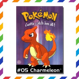 Cartolina Vintage Pokemon Charmeleon