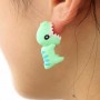 Orecchini Morso - Simpatica forma  di orecchini in resina ad effetto  animale che morde