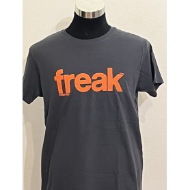 T-shirt Freak 100% Cotone grigio- Unisex