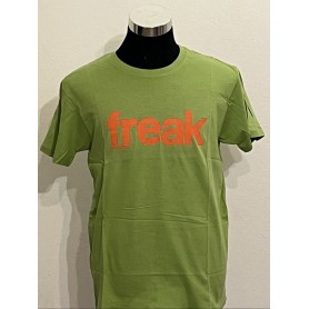 T-shirt Freak 100% Cotone verde chiaro- Unisex