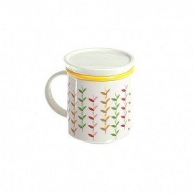 Mug in porcellana con filtro colorato Lin's Ceramic Studio 330 ml - Giallo