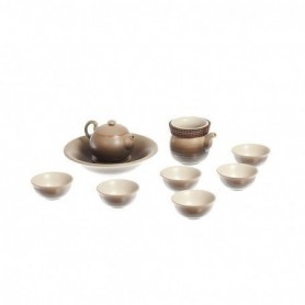Set in ceramica grigio Lin's Ceramics Studio 9 pz