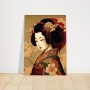 Poster Floral Geisha 02 | Stampa d'arredamento - decorazione da muro