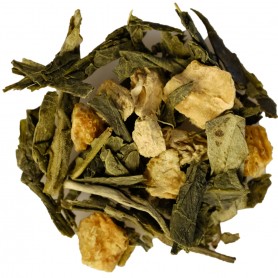 tè verde aromatizzato BRIVIDO VERDE - sacchetto da 100 gr.