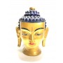 Statua volto di Buddha dorato