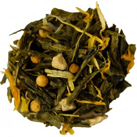 tè verde aromatizzato NOTTE A MARRAKECH - sacchetto da 100 gr.
