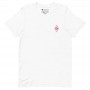 T-shirt Unisex Red Wave Dragon - Bianco