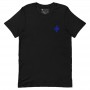 T-shirt Unisex Neon-Blue Chinese Dragon