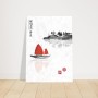 Poster barca tradizionale giapponese | Stampa d'arredamento - decorazioni murali