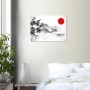 Poster barca giapponese | Stampa d'arte - decorazioni murali