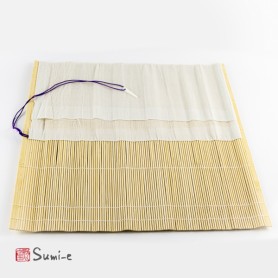 Stuoia porta pennelli in bambù