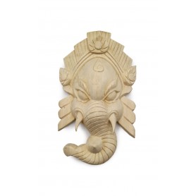 Maschera Ganesh natural piccola