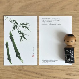 Cartolina 10x15cm Bambù