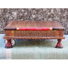 Vecchio tavolino Gujarath      cod.AG1321